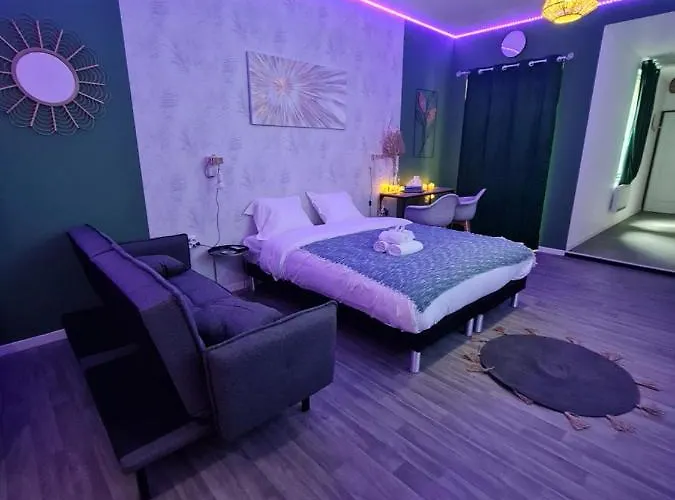 Ng Prestige - Lille I Roubaix Centre - 121 - Balneo - Kitchenette - Terrasse - Wifi - Netflix